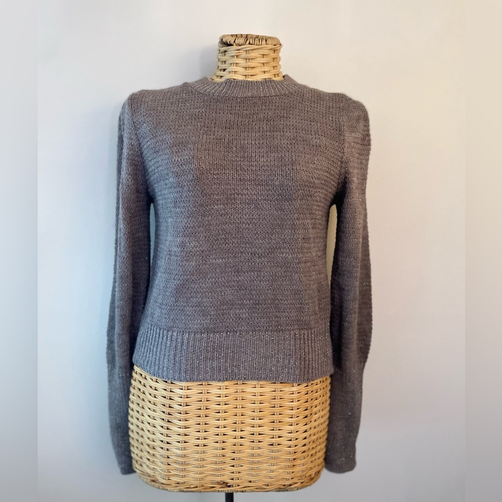 Express, Sz Small, Sweater with metallic thread detail
